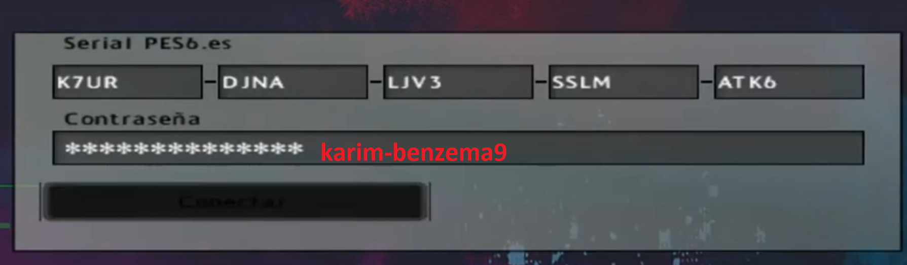 login pes6.es